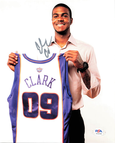 Earl Clark signed 8x10 photo PSA/DNA Phoenix Suns Autographed