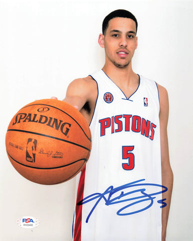Austin Daye signed 8x10 photo PSA/DNA Detroit Pistons Autographed
