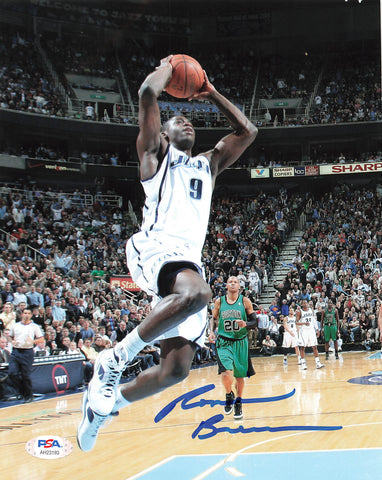 Ronnie Brewer signed 8x10 photo PSA/DNA Utah Jazz Autographed