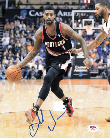 Dorell Wright signed 8x10 photo PSA/DNA Trailblazers Autographed