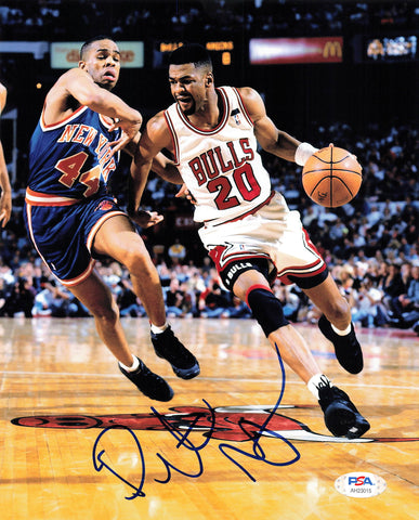 Pete Myers signed 8x10 photo PSA/DNA Chicago Bulls Autographed