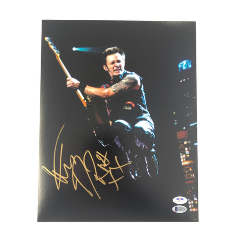 Mike Dirnt signed 11x14 photo PSA/DNA Autographed