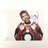Tyga signed 11x14 photo PSA/DNA Autographed Rapper