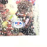 Denny Hamlin Signed 11x14 Photo PSA/DNA Autographed NASCAR