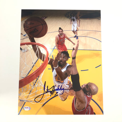 Justin Holiday signed 11x14 photo PSA/DNA Golden State Warriors Autographed