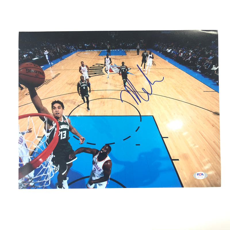 Malcolm Brogdon signed 11x14 photo PSA/DNA Milwaukee Bucks Indiana Pacers Autographed