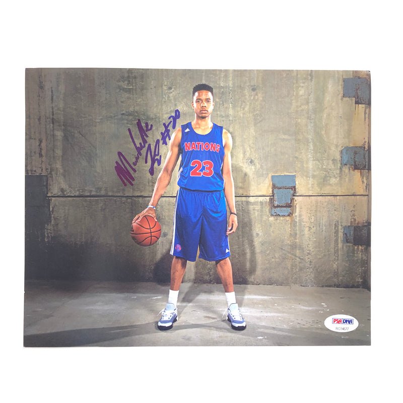 Markelle Fultz signed 8x10 photo PSA/DNA Washington 76ers Orlando Magic Autographed Sixers