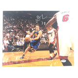 David Lee signed 11x14 photo PSA/DNA Golden State Warriors Autographed