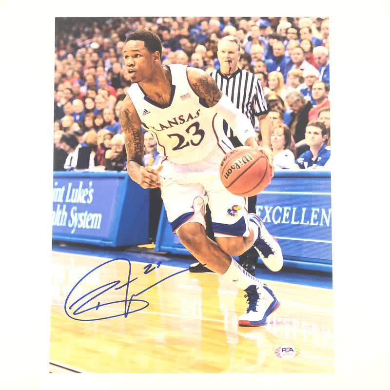 Ben McLemore signed 11x14 photo PSA/DNA Houston Rockets Autographed Kansas Jayhawks