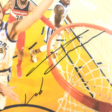 Omri Casspi signed 11x14 Photo PSA/DNA Golden State Warriors Autographed