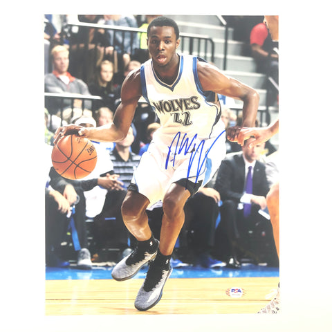 Andrew Wiggins Signed 11x14 Photo PSA/DNA Minnesota Timberwolves Autographed