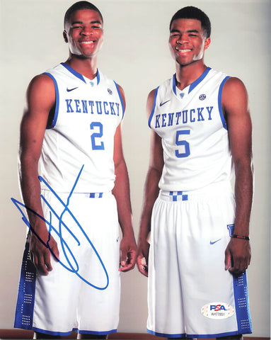 Aaron Harrison signed 8x10 photo PSA/DNA Kentucky Wildcats Autographed