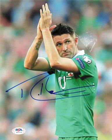 Robbie Keane signed 8x10 photo PSA/DNA Ireland Soccer