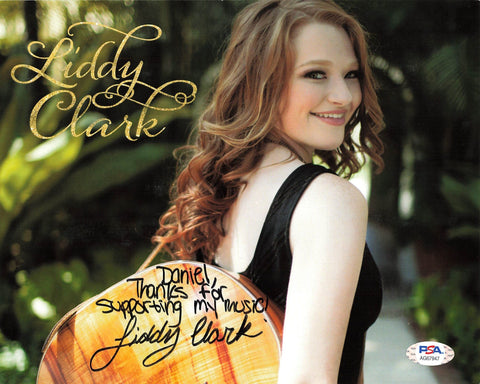 Liddy Clark signed 8x10 photo PSA/DNA Autographed Musician