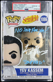 Larry Thomas Signed Yev Kassem Funko Pop Seinfeld PSA/DNA Auto 10 Slabbed
