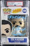 Larry Thomas Signed Yev Kassem Funko Pop Seinfeld PSA/DNA Auto 10 Slabbed