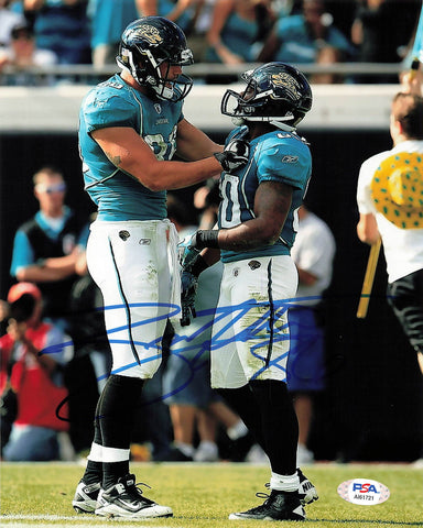 Zach Miller Signed 8x10 photo PSA/DNA Jacksonville Jaguars Autographed