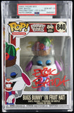 Eric Bauza Signed Funko Pop #840 Bugs Bunny PSA/DNA Auto 10