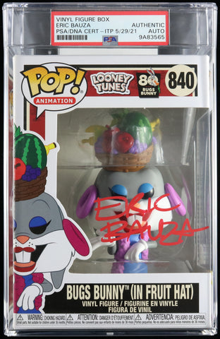 Eric Bauza Signed Funko Pop #840 Bugs Bunny PSA/DNA Auto