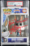 Jeff Bergman Signed Funko Pop #1060 PSA/DNA Auto 10 Spacejam Bugs Bunny "Bron the GOAT" Encapsulated