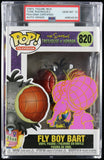 Tone Rodriguez Signed Funko Pop #820 PSA/DNA Encapsulated The Simpsons Fly Boy Bart Auto 10