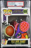 Tone Rodriguez Signed Funko Pop #820 PSA/DNA Encapsulated The Simpsons Fly Boy Bart Auto 10