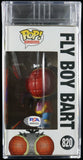 Tone Rodriguez Signed Funko Pop #820 PSA/DNA Encapsulated The Simpsons Fly Boy Bart Auto 10