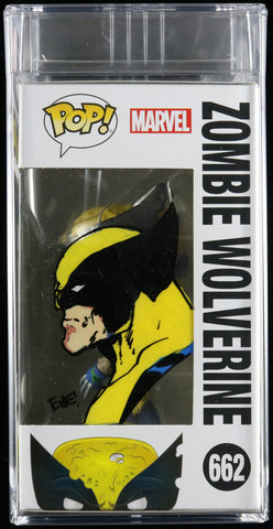 Tone Rodriguez Signed Funko Pop #662 PSA/DNA Encapsulated Zombie Wolverine Auto 10