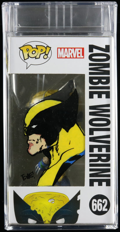 Tone Rodriguez Signed Funko Pop #662 PSA/DNA Encapsulated Zombie Wolverine Auto 10