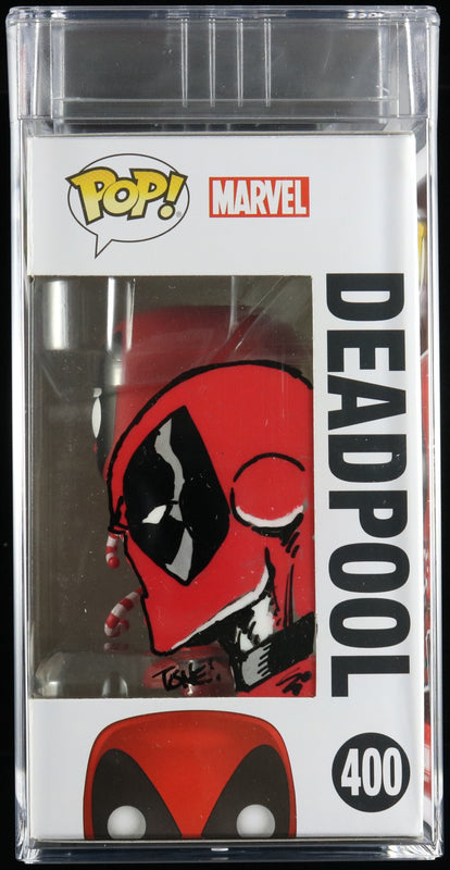Tone Rodriguez Signed Funko Pop #400 PSA/DNA Encapsulated Deadpool Auto