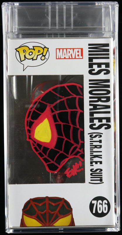 Tone Rodriguez Signed Funko Pop #766 PSA/DNA Encapsulated Miles Morales Auto