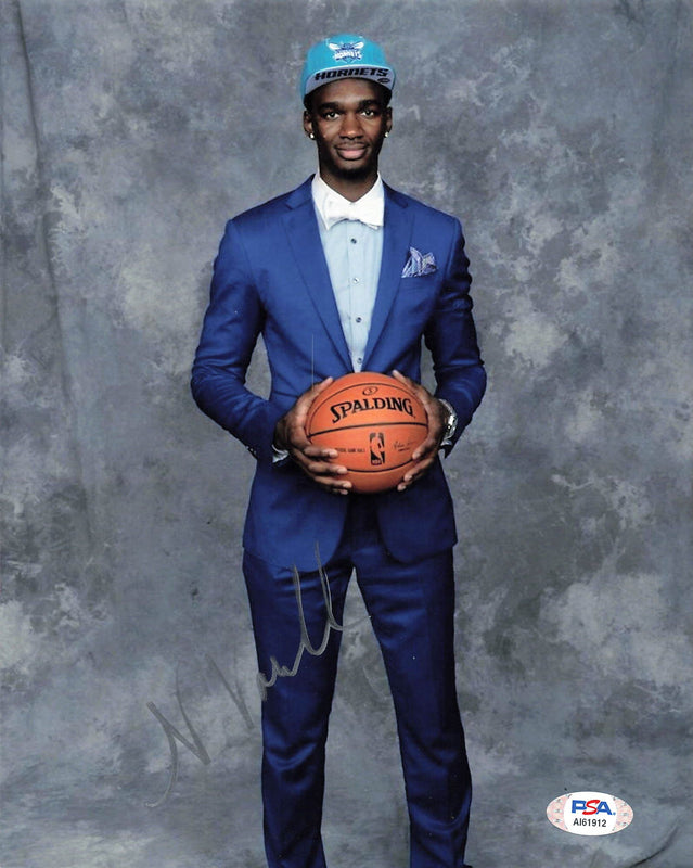 NOAH VONLEH signed 8x10 photo PSA/DNA Brooklyn Nets Autographed