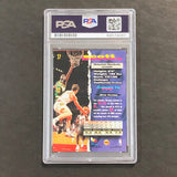 1993-94 Topps Stadium Club #37 Scott Brooks Signed Card AUTO PSA Slabbed