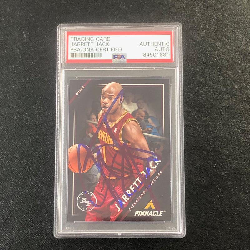2013-14 Panini Pinnacle #212 Jarrett Jack Signed Card AUTO PSA Slabbed Cavaliers