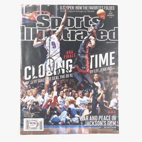 Serge Ibaka signed SI Magazine PSA/DNA Oklahoma City Thunder Autographed