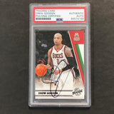 2010-11 Panini Season Update #64 Drew Gooden Signed Card AUTO PSA/DNA Slabbed Bucks