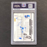 2010-11 Donruss Production Line #36 Samuel Dalembert Signed Card AUTO PSA Slabbed Kings