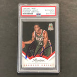 2013-14 Panini Prestige #126 Brandon Knight Signed Card AUTO PSA Slabbed Bucks