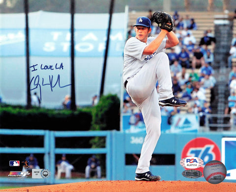 Clayton Kershaw signed 8x10 photo PSA/DNA Los Angeles Dodgers Autographed
