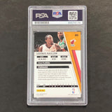 2010-11 Panini Season Update #85 Udonis Haslem Signed Card AUTO PSA Slabbed Heat