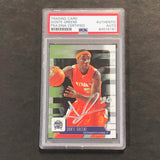 2008-09 Upper Deck MVP #85 Donte Greene Signed Card AUTO PSA/DNA Slabbed Kings