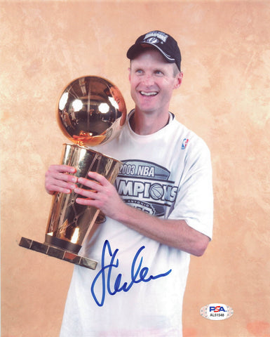 Steve Kerr Autographed Memorabilia