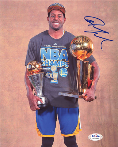 Andre Iguodala signed 8x10 photo PSA/DNA Golden State Warriors Autographed