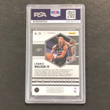 2020-21 Panini Mosaic Red Prizm #79 Lonnie Walker IV Signed Card AUTO 10 PSA/DNA Slabbed Spurs