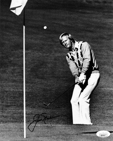Jack Nicklaus Signed 8x10 photo JSA Autographed Golf PGA
