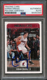 2017 NBA Hoops #67 Goran Dragic Signed Card PSA/DNA Slabbed Heat