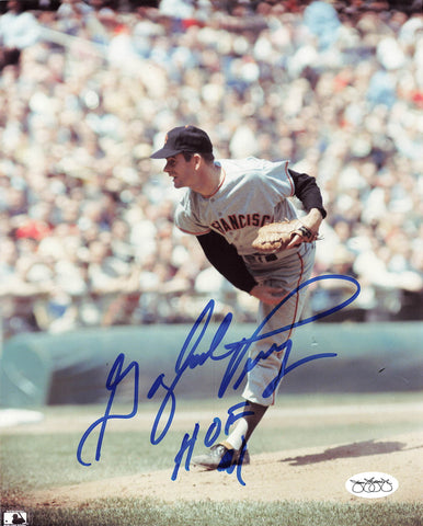 Gaylord Perry signed 8x10 photo JSA San Francisco Giants Autographed