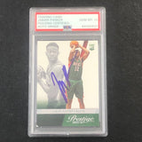 2014-15 PANINI PRESTIGE #162 JABARI PARKER Signed Card AUTO 10 PSA Slabbed RC Bucks