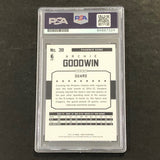 2015-16 NBA Hoops #38 Archie Goodwin Signed Card AUTO 10 PSA Slabbed Suns