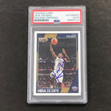 2016-17 NBA HOOPS #102 Jrue Holiday Signed Card AUTO PSA Slabbed Pelicans